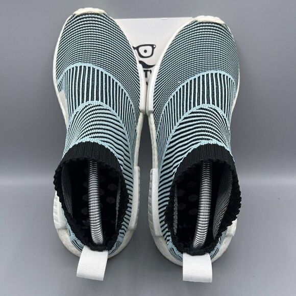 adidas NMD CS1 Primeknit x Parley Mens Size 8 Shoes Athletic Blue Spirit 2018 - Picture 8 of 9